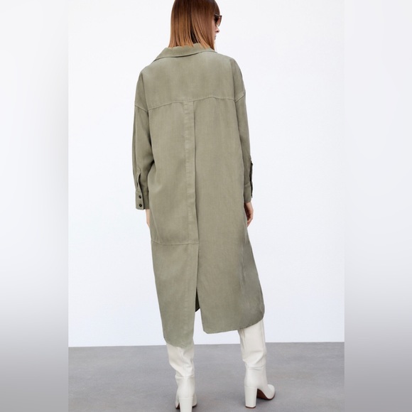 Zara Shirt Dress - Picture 3 of 6